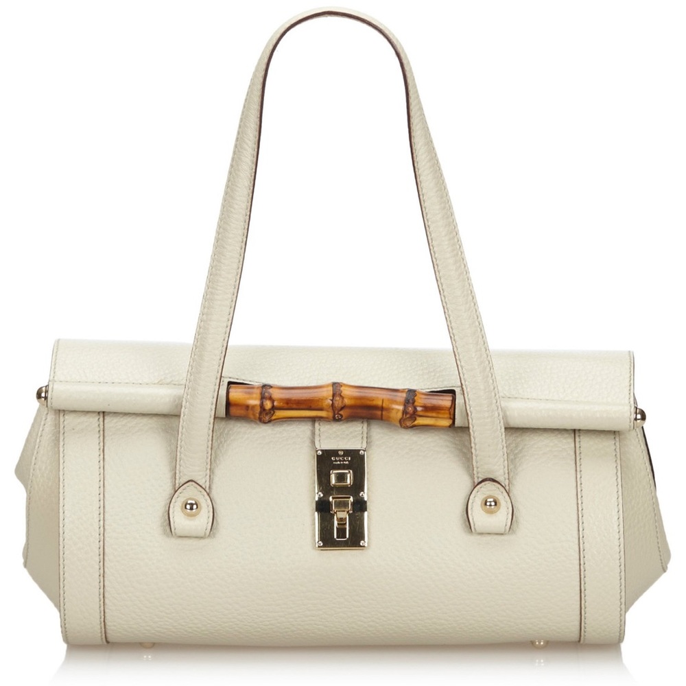 RARE Authentic Gucci Bamboo Baguette Bullet Bag